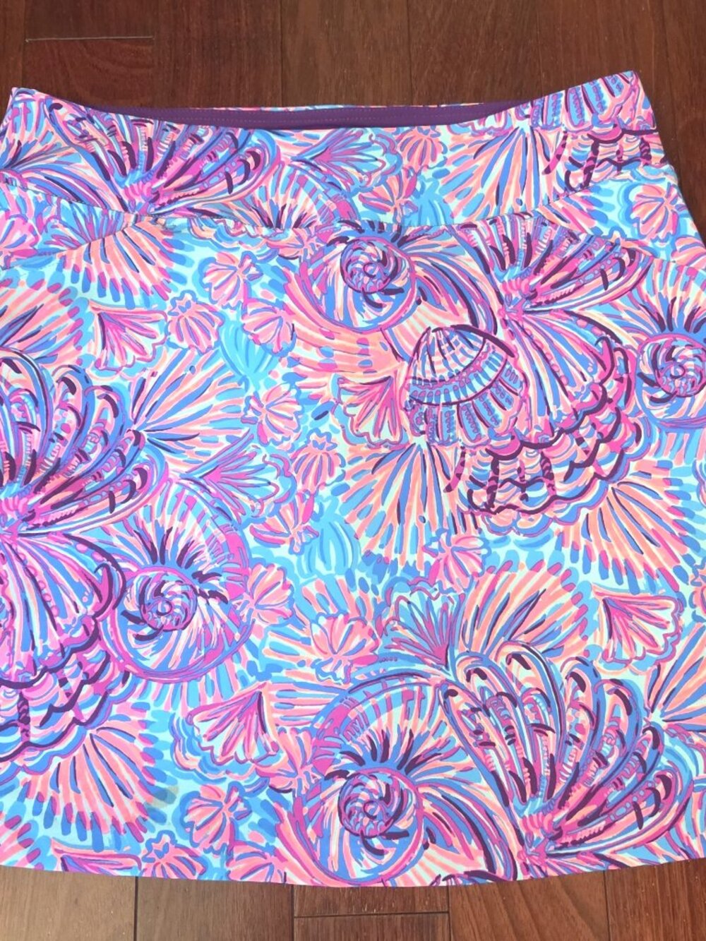 Lilly Pulitzer NEW Luxletic Monica Shelleidescope Skort UPF 50+ Size 8